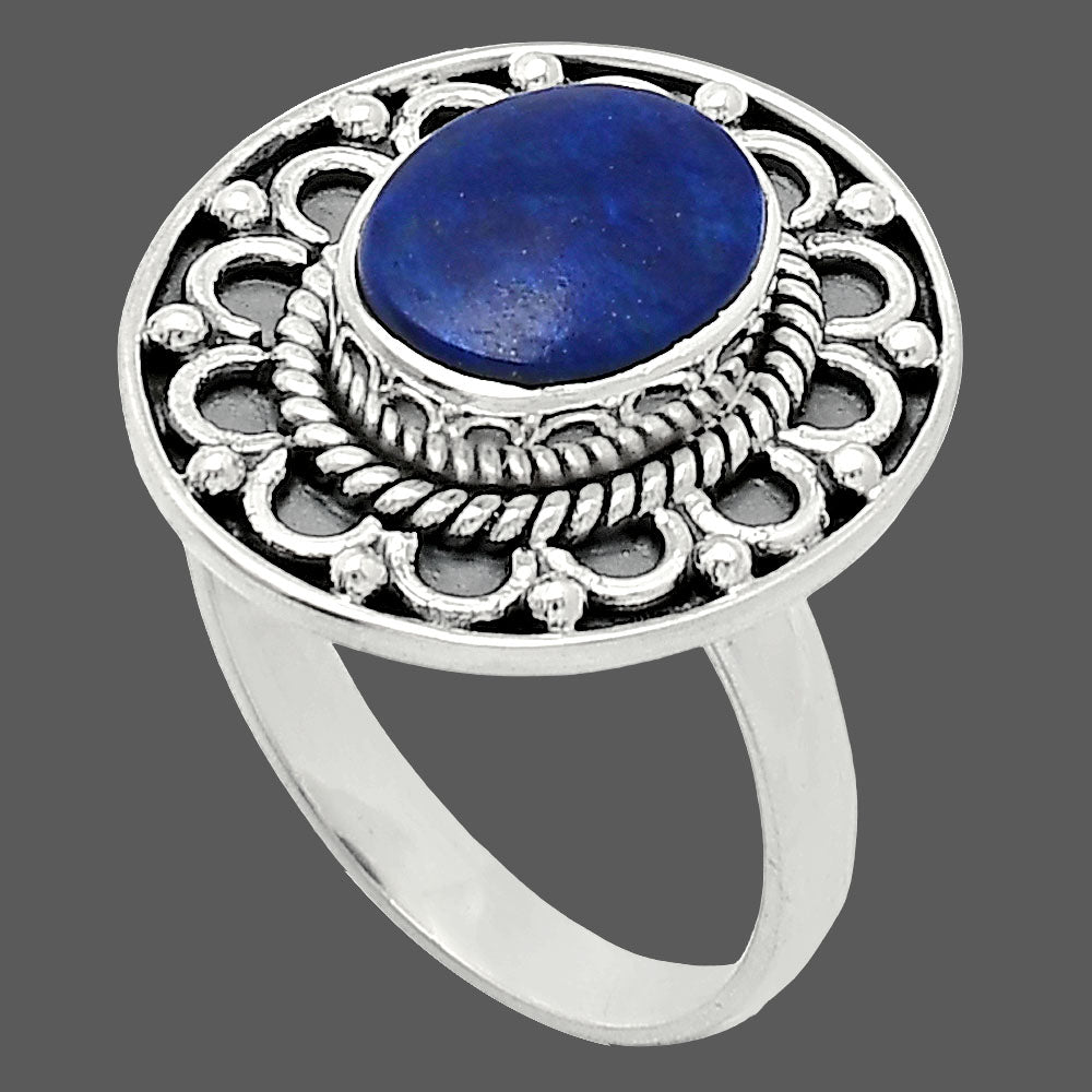 Natural Lapis Lazuli - Afghanistan Ring size-7.5 R-1256 SDR243134