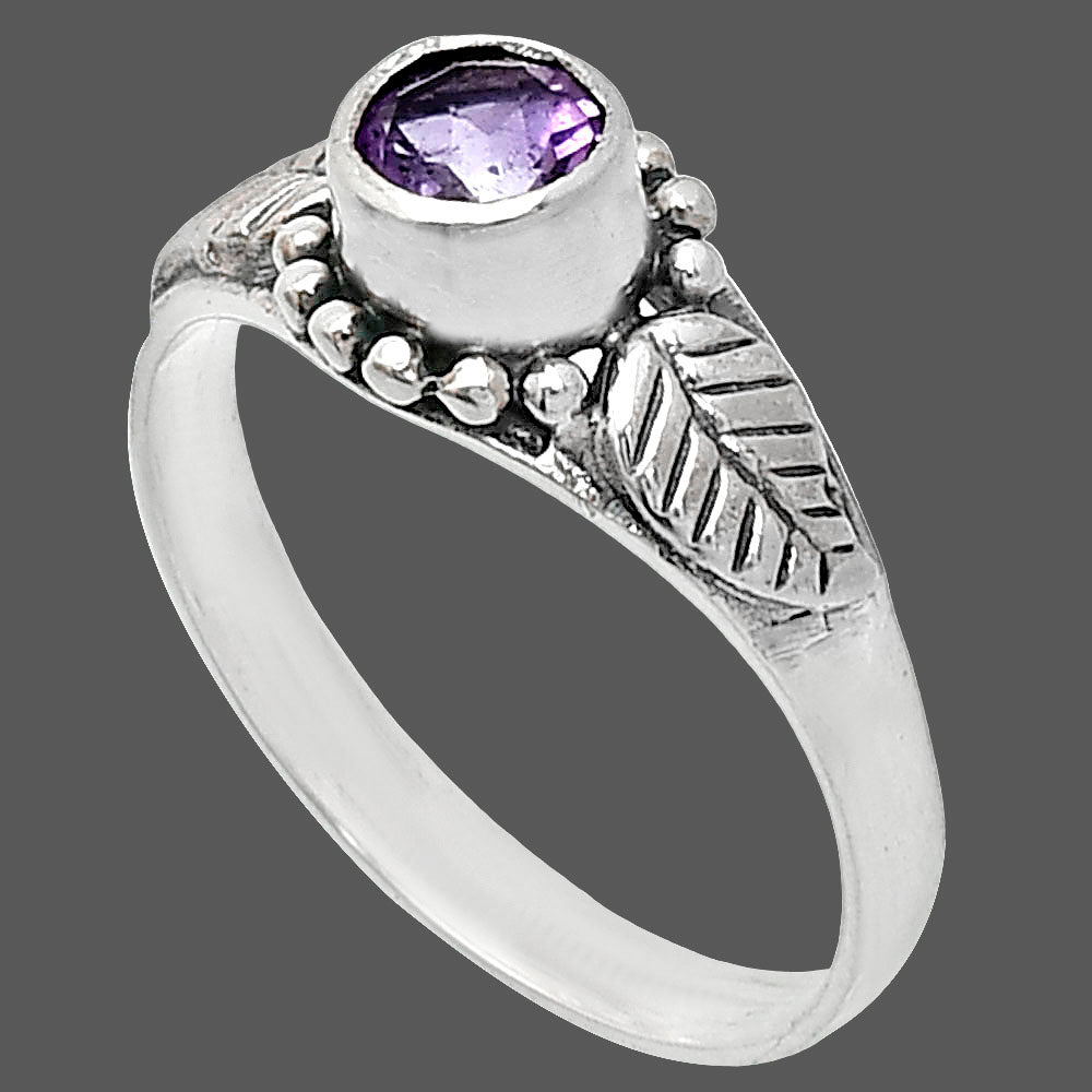 Natural African Amethyst Ring size-7 R-1404 SDR243517