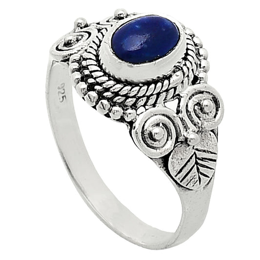 Natural Lapis Lazuli - Afghanistan Ring size-7.5 R-1280 SDR243590