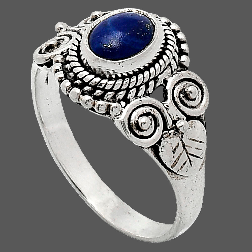 Natural Lapis Lazuli - Afghanistan Ring size-8 R-1280 SDR243640