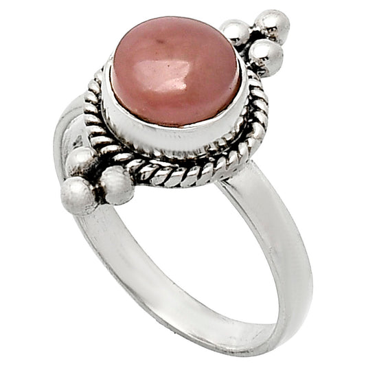 Natural Guava Quartz - Brazil Ring size-8 R-1127 SDR243715