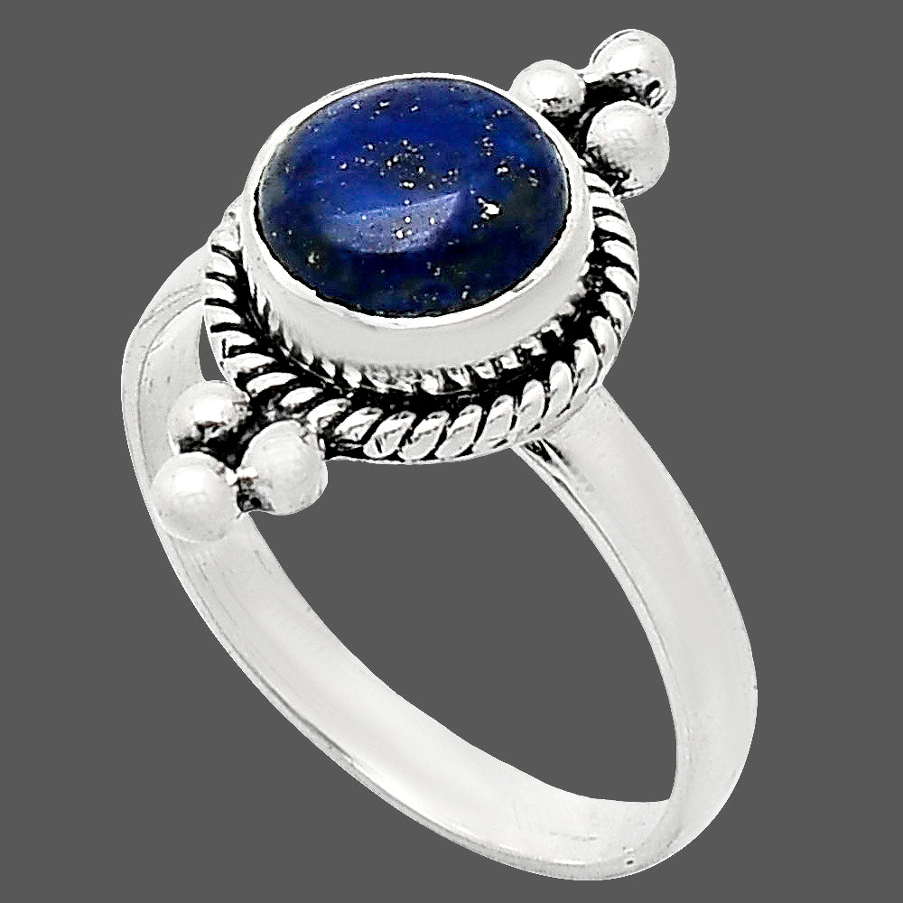 Natural Lapis Lazuli - Afghanistan Ring size-8 R-1127 SDR243746