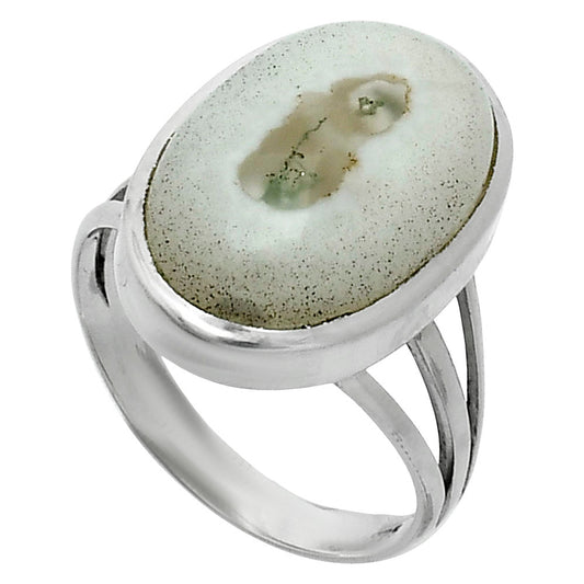 Natural Horse Canyon Moss Agate Ring size-8 R-1006 SDR244077