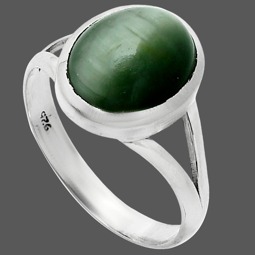 Natural Genuine Cats Eye Ring size-9.5 R-1005 SDR244113