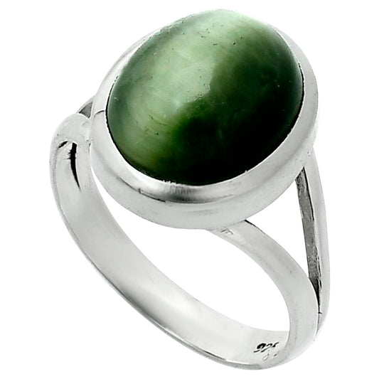 Natural Genuine Cats Eye Ring size-7 R-1005 SDR244114