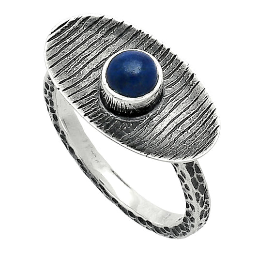 Natural Lapis Lazuli - Afghanistan Ring size-8 R-1573 SDR244196