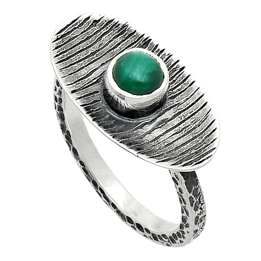 Natural Malachite Eye - Congo Ring size-7.5 R-1573 SDR244197