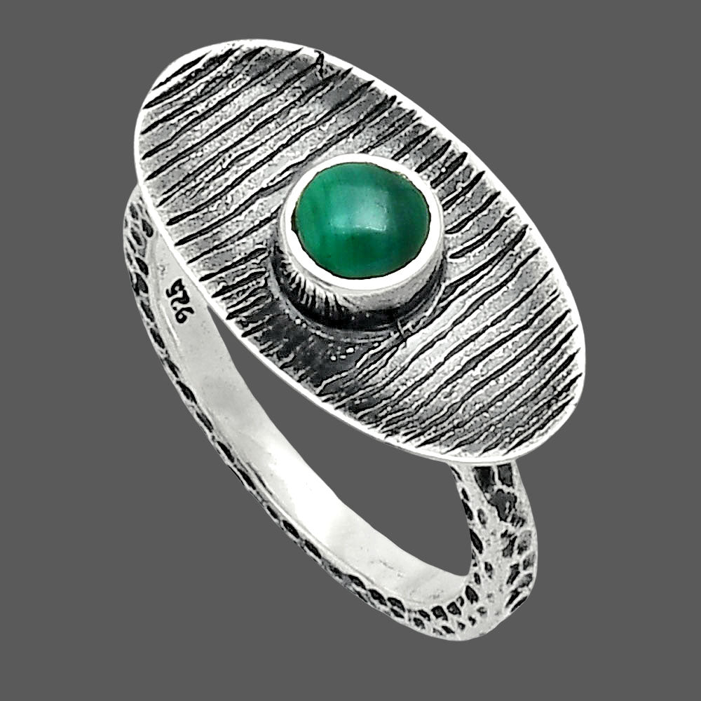 Natural Malachite Eye - Congo Ring size-7 R-1573 SDR244206