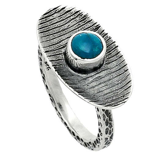 Natural Azurite Chrysocolla Ring size-6 R-1573 SDR244238