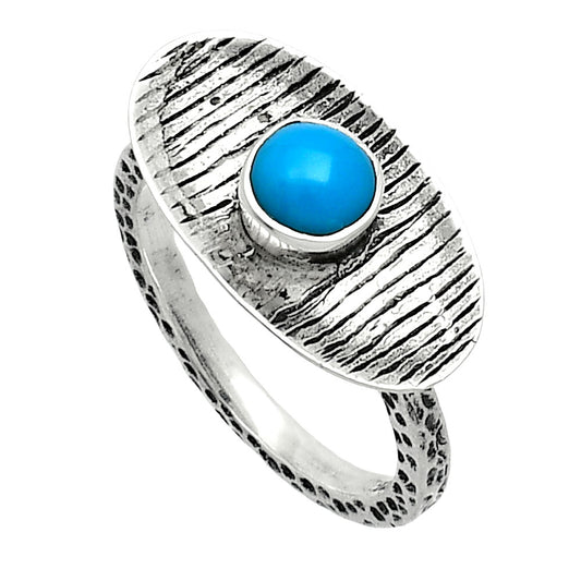 Sleeping Beauty Turquoise - USA Ring size-7.5 R-1573 SDR244239