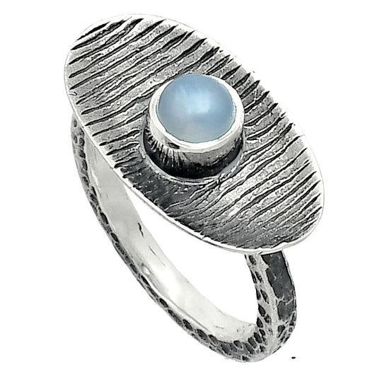 Natural Srilankan Moonstone Ring size-6 R-1573 SDR244268