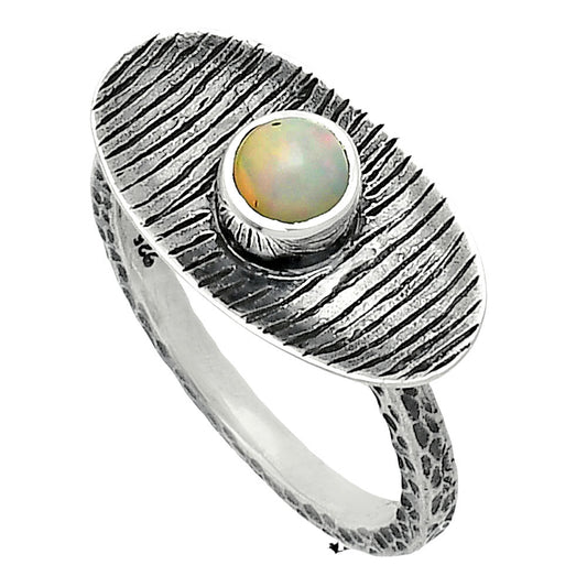 Natural Ethiopian Opal Ring size-8.5 R-1573 SDR244276