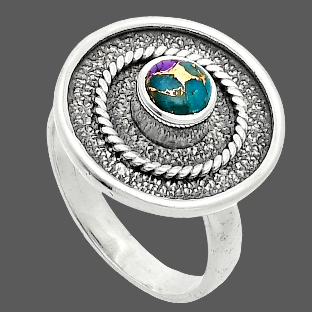 Multi Copper Turquoise - Arizona Ring size-6 R-1439 SDR244309