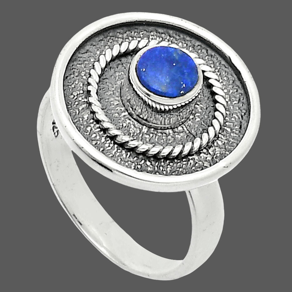 Natural Lapis Lazuli - Afghanistan Ring size-7 R-1439 SDR244311