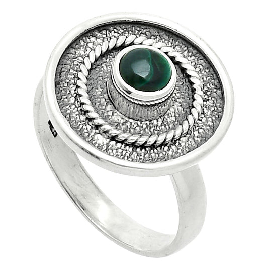 Natural Malachite Eye - Congo Ring size-8 R-1439 SDR244319