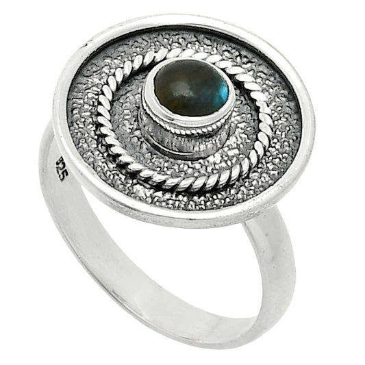 Blue Labradorite - Madagascar Ring size-8 R-1439 SDR244369