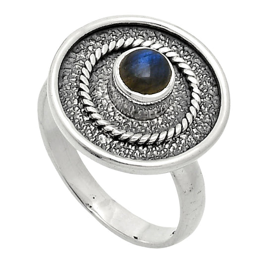 Blue Labradorite - Madagascar Ring size-7.5 R-1439 SDR244397