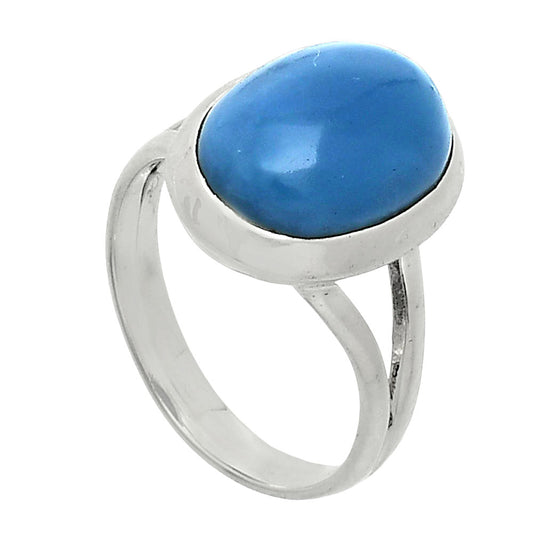 Natural Angelite Ring size-7 R-1005 SDR244411