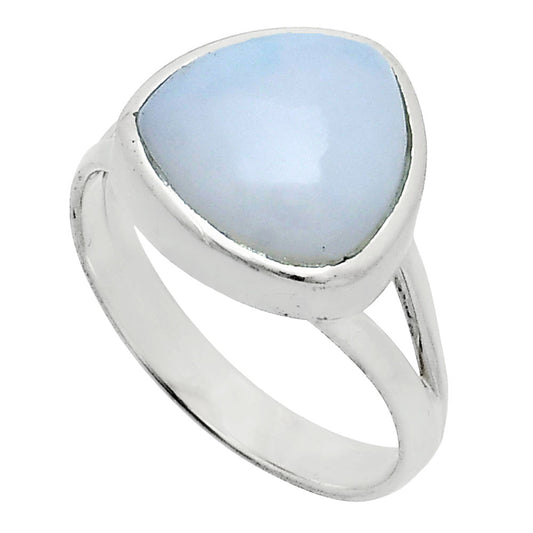 Natural White Opal Ring size-9 R-1005 SDR244493