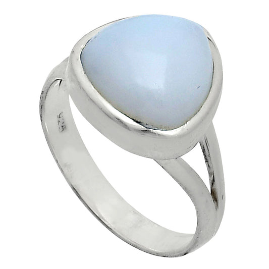 Natural White Opal Ring size-9 R-1005 SDR244496