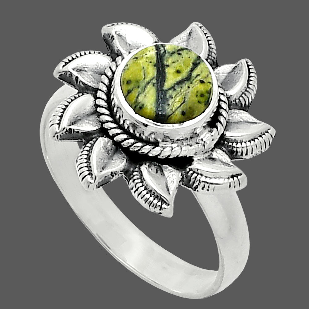 Sun - Natural Imperial Opal Ring size-7 R-1617 SDR244768