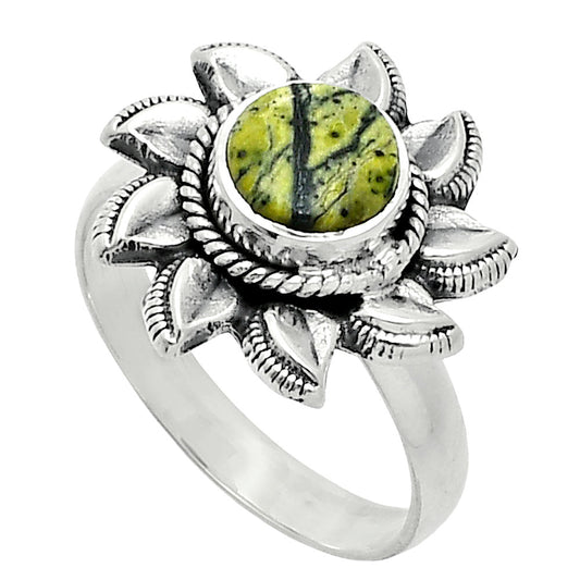 Sun - Natural Imperial Opal Ring size-7 R-1617 SDR244768