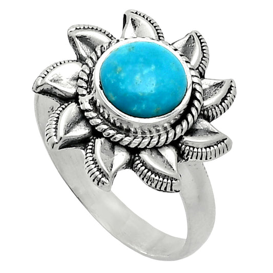 Sun - Sleeping Beauty Turquoise Ring size-7.5 R-1617 SDR244804