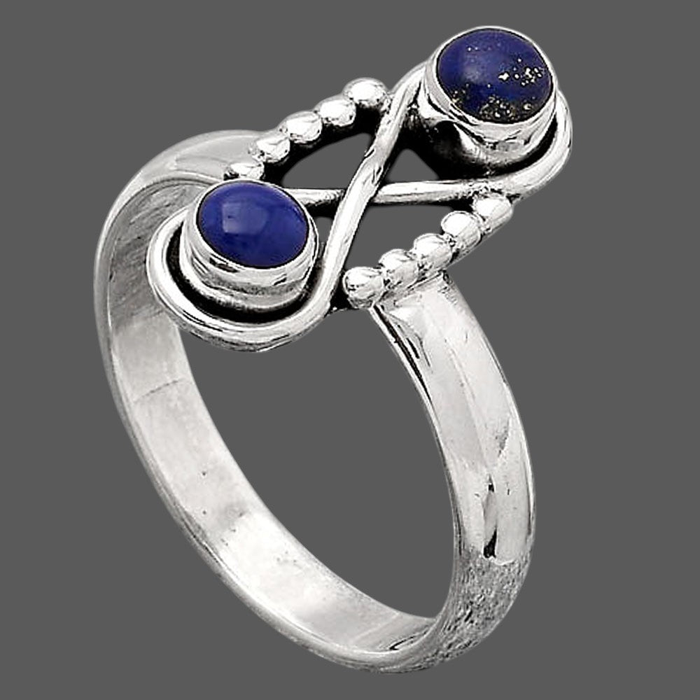 Natural Lapis Ring size-8 R-1516 SDR245565