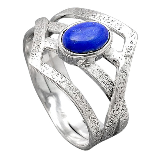Natural Lapis Ring size-8 R-1471 SDR245567