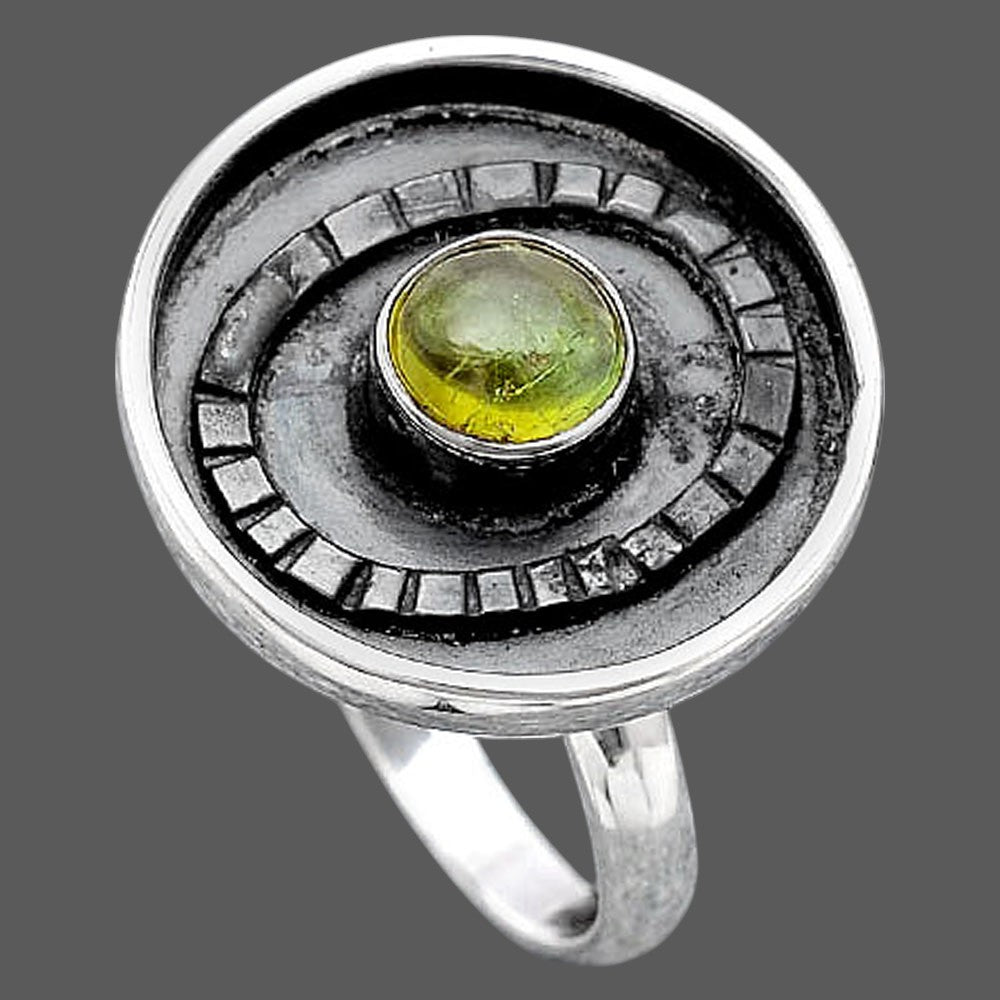Natural Multi Tourmaline Ring size-7.5 R-1080 SDR245581