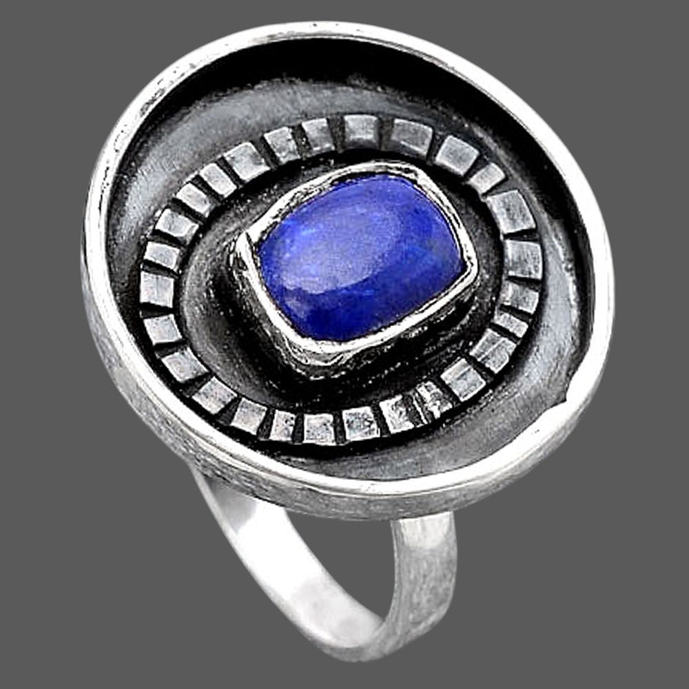 Natural Lapis Ring size-7 R-1080 SDR245647