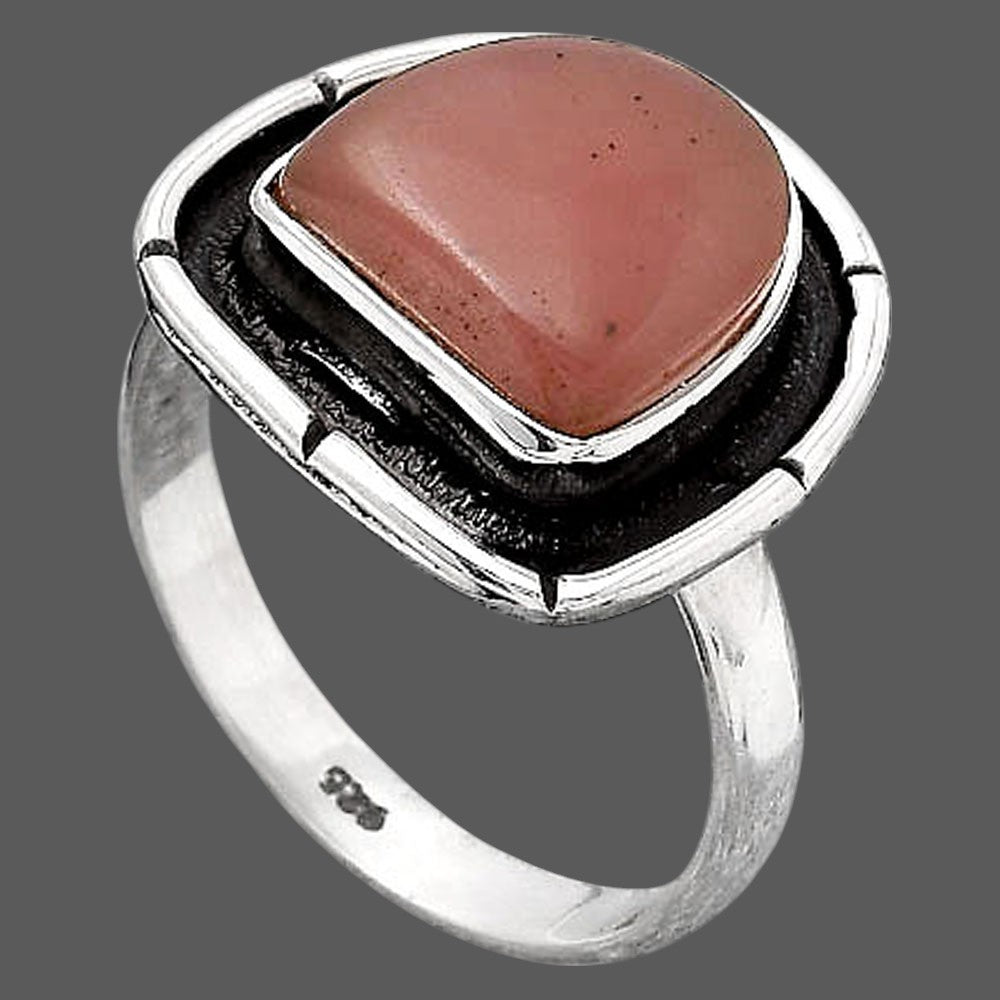 Natural Guava Quartz - Brazil Ring size-7.5 R-1688 SDR245727