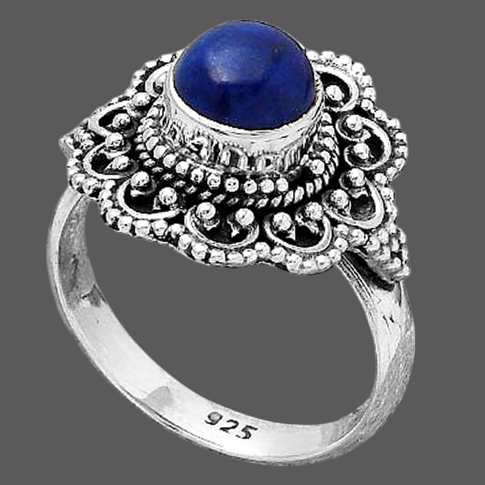 Natural Lapis - Afghanistan Ring size-7 R-1337 SDR245771