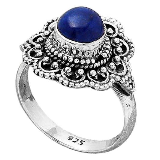 Natural Lapis - Afghanistan Ring size-7 R-1337 SDR245771