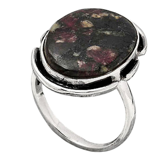 Natural Russian Eudialyte Ring size-8 R-1211 SDR245811