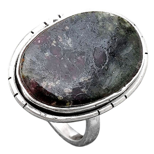 Natural Russian Eudialyte Ring size-8 R-1011 SDR245843