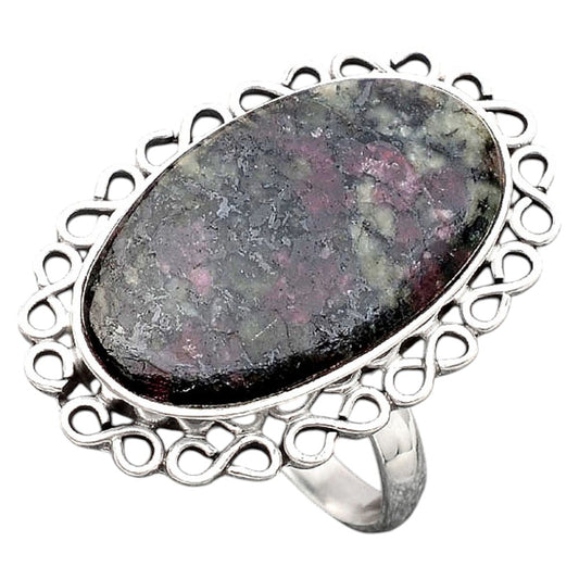 Natural Russian Eudialyte Ring size-9.5 R-1164 SDR245853