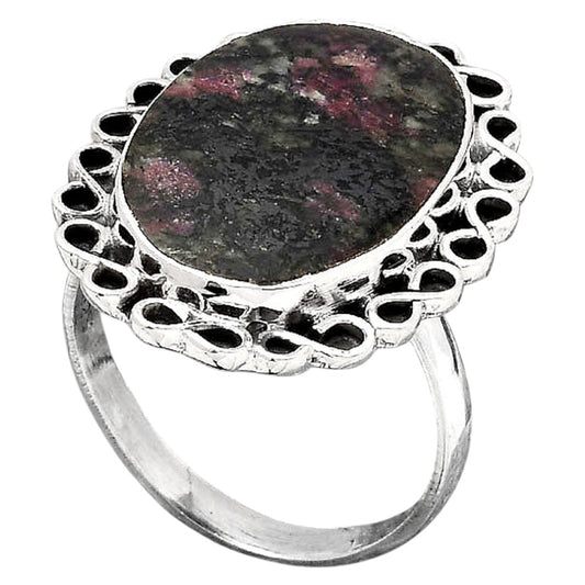 Natural Russian Eudialyte Ring size-8 R-1164 SDR245861