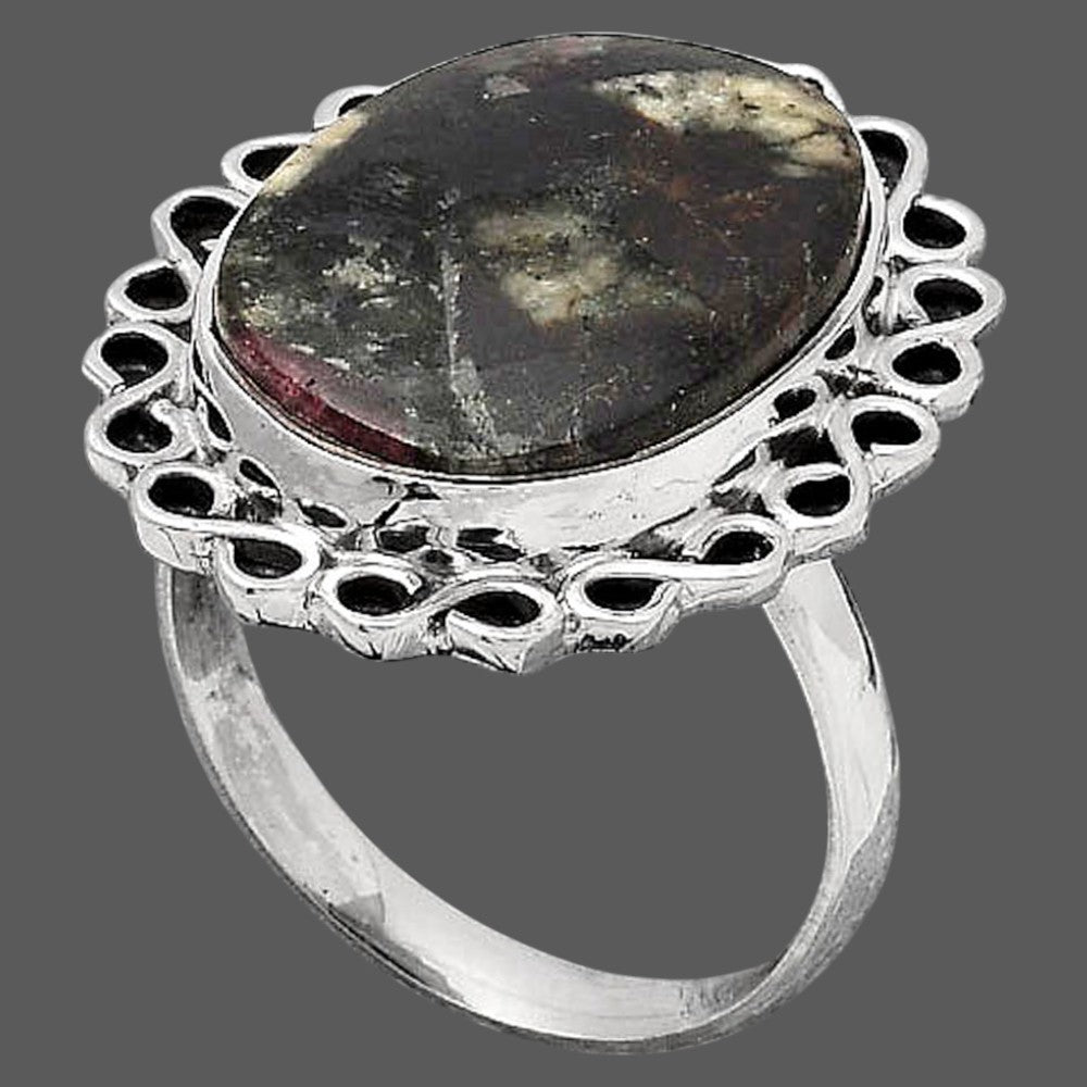 Natural Russian Eudialyte Ring size-7 R-1164 SDR245865