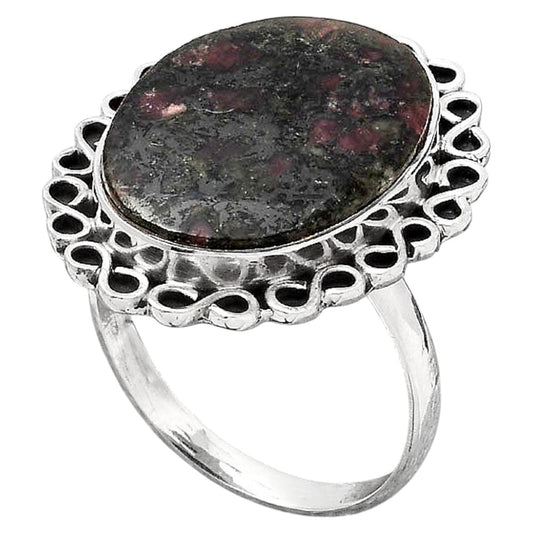 Natural Russian Eudialyte Ring size-9.5 R-1164 SDR245868
