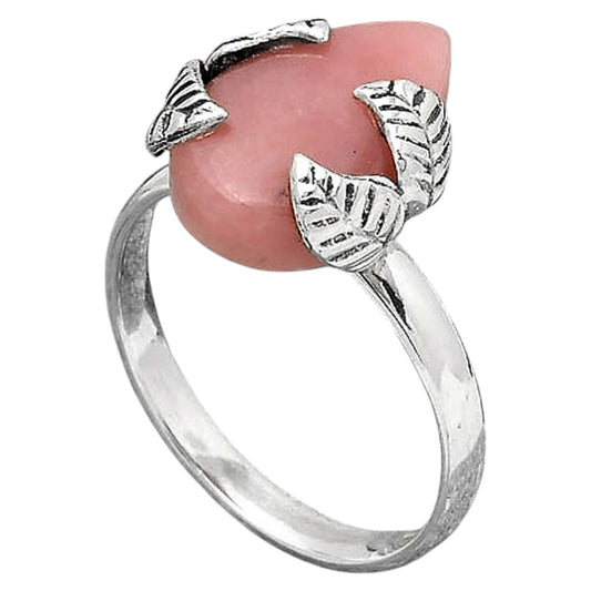 Natural Guava Quartz - Brazil Ring size-8 R-1354 SDR245906