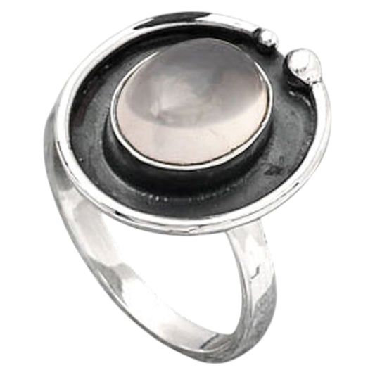 Natural Rose Quartz - Madagascar Ring size-7 R-1168 SDR245922