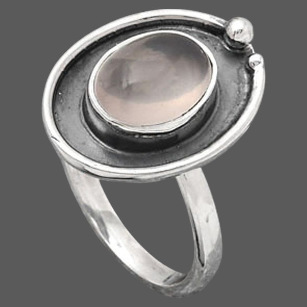 Natural Rose Quartz - Madagascar Ring size-7.5 R-1168 SDR245932