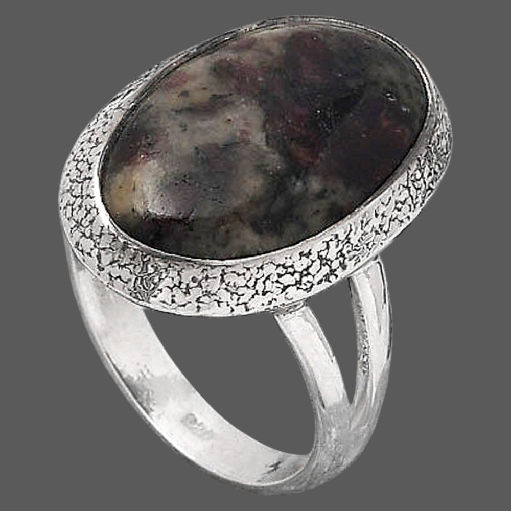 Natural Russian Eudialyte Ring size-8 R-1307 SDR245957