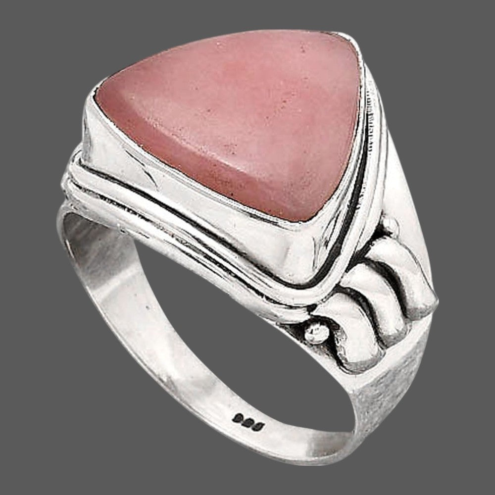 Natural Guava Quartz - Brazil Ring size-7 R-1470 SDR246103
