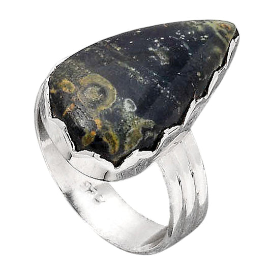 Natural Star Galaxy Jasper Ring size-8 R-1338 SDR246113
