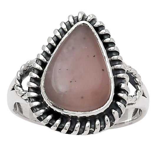 Natural Guava Quartz - Brazil Ring size-7 R-1279 SDR246299