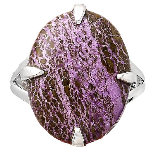 Natural Purpurite - South Africa Ring size-8 R-1305 SDR246325