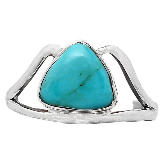 Natural Turquoise Nevada Aztec Mt Ring size-8.5 R-1233 SDR246384
