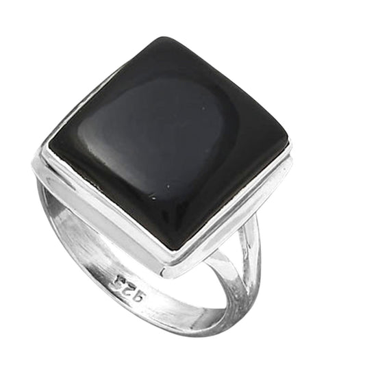 Natural Tektite Cab - Greek Ring size-8 R-1008 SDR246554